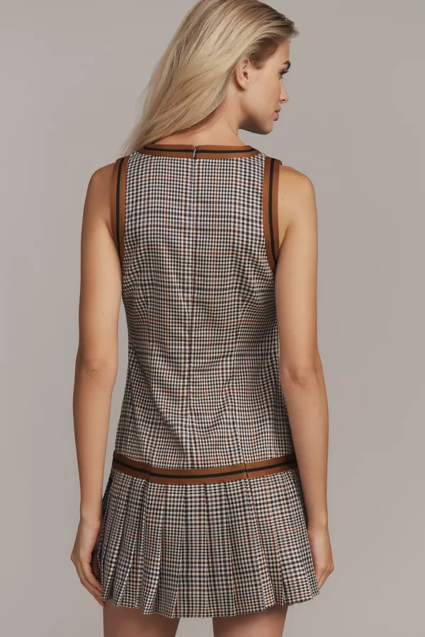zeynclothing Glastonbury Pleated Mini Dress by Find Me Now – Chic Vest Style - Image 2