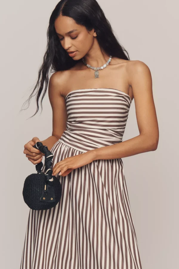 zeynclothing Strapless Vera A-Line Maxi Dress - Image 2